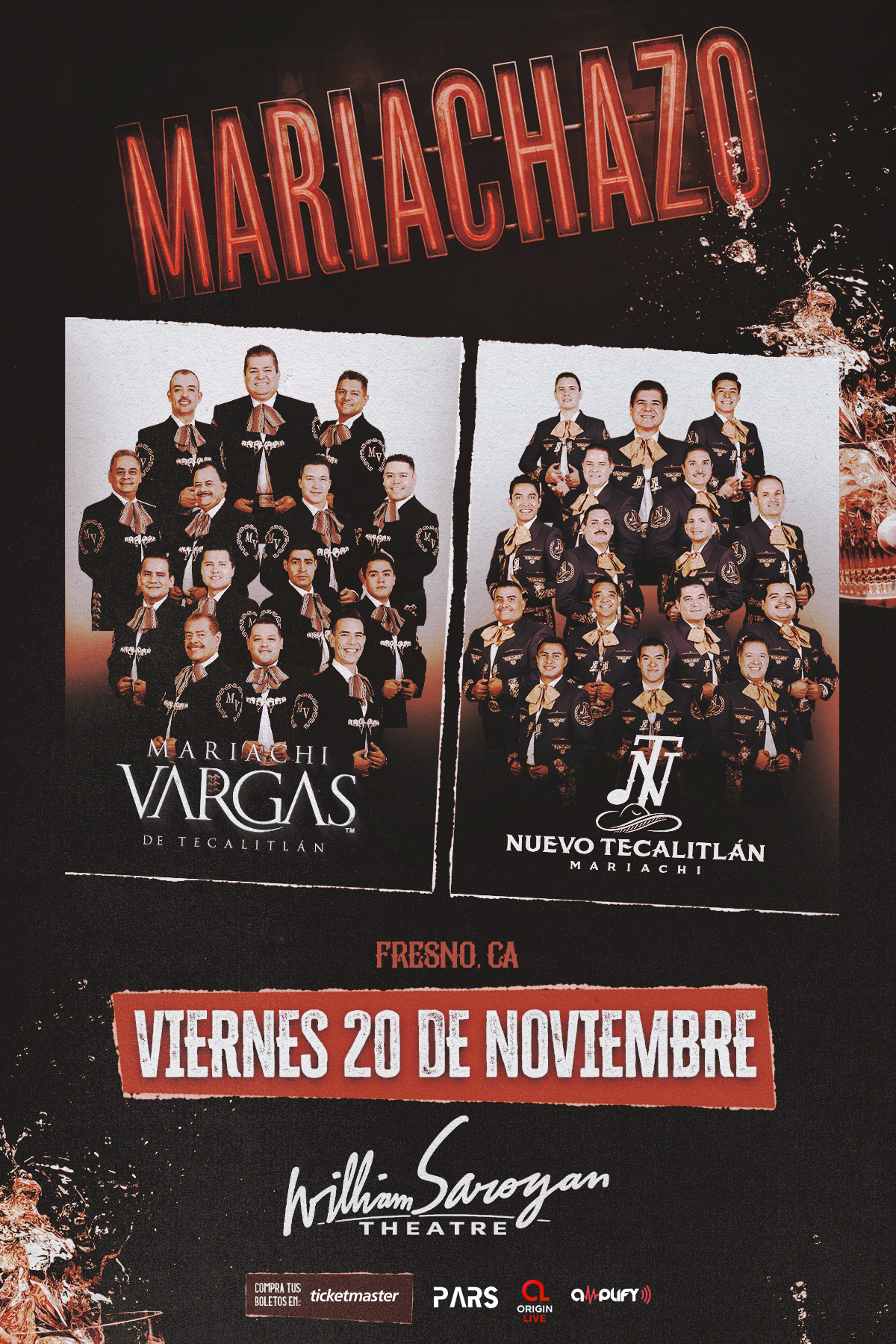 Mariachazo 2026 concert poster